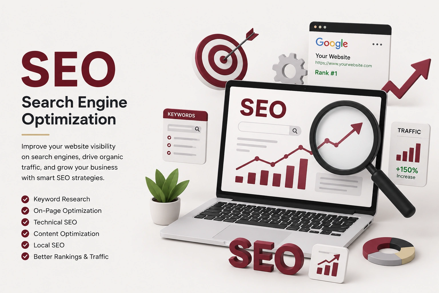 SEO and social media marketer in Trivandrum